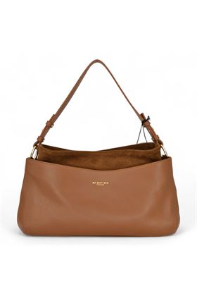 Borsa in pelle colore cuoio. MY BEST BAG | 1045-CUOIO
